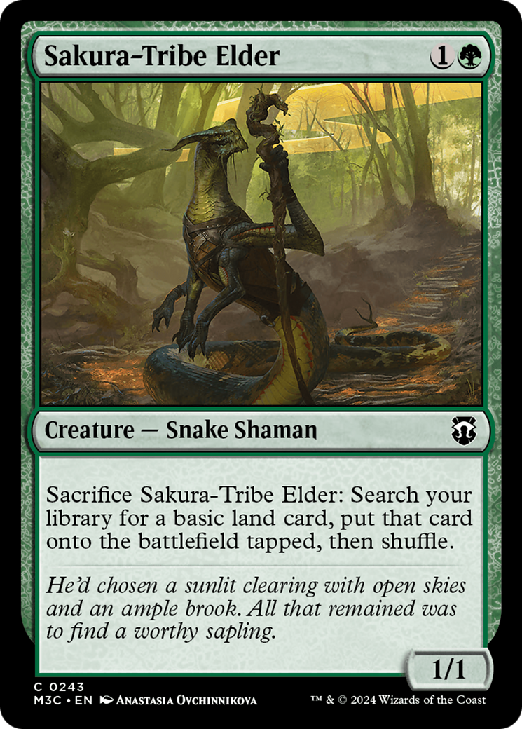Sakura-Tribe Elder  [Foil]  (M3C-243) - [Modern Horizons 3 Commander] - Trinity Hobby