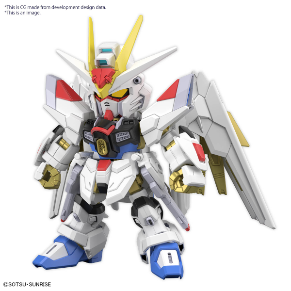 SD GUNDAM CROSS SILHOUETTE MIGHTY STRIKE FREEDOM GUNDAM - Trinity Hobby