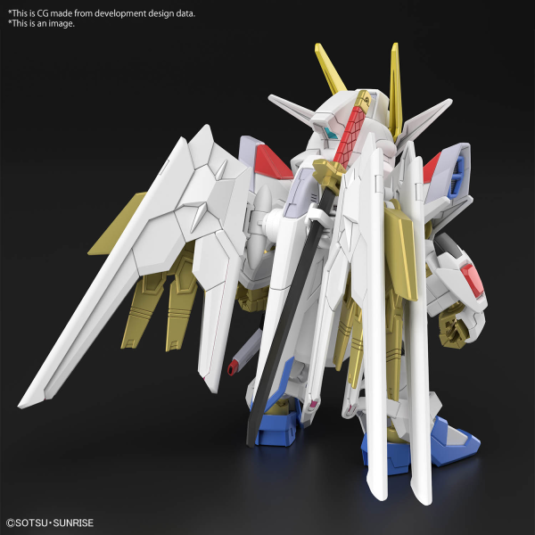 SD GUNDAM CROSS SILHOUETTE MIGHTY STRIKE FREEDOM GUNDAM - Trinity Hobby