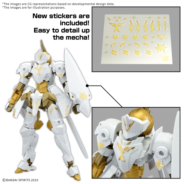 30MM 1/144 EXM-A9rk SPINATIO (ROYAL KNIGHT TYPE) - Trinity Hobby