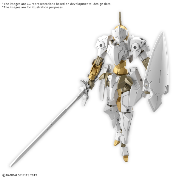 30MM 1/144 EXM-A9rk SPINATIO (ROYAL KNIGHT TYPE) - Trinity Hobby