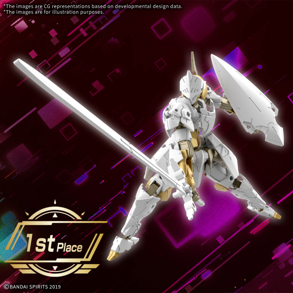 30MM 1/144 EXM-A9rk SPINATIO (ROYAL KNIGHT TYPE) - Trinity Hobby