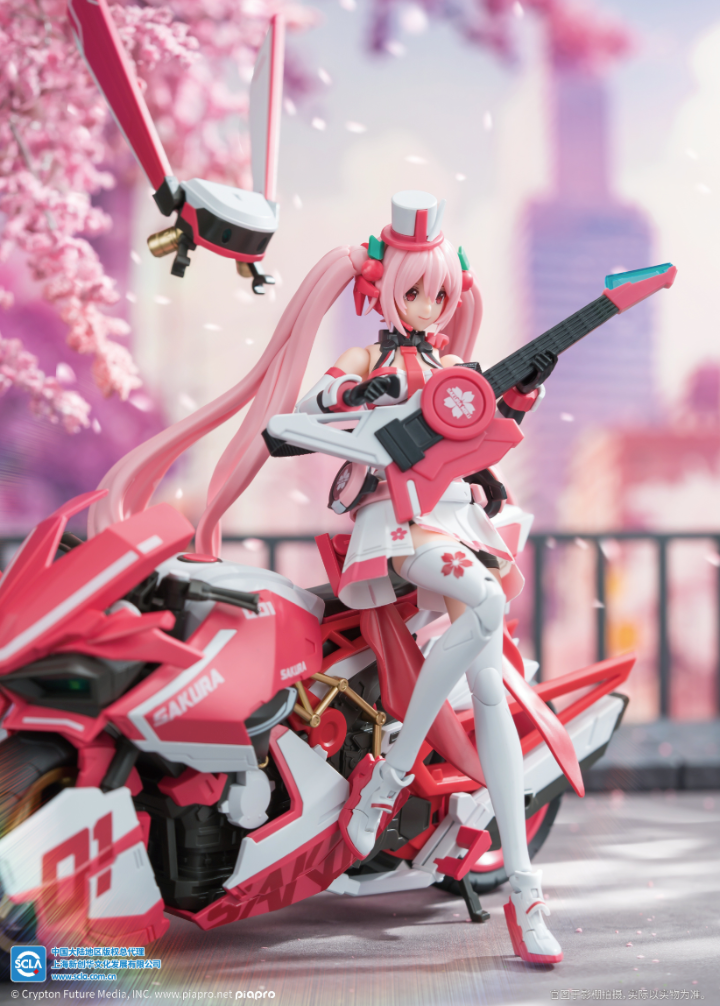 Eastern Model SHENGGE SOSKILL X Hatsune Miku Sakura Express Plastic Model Kit - Trinity Hobby