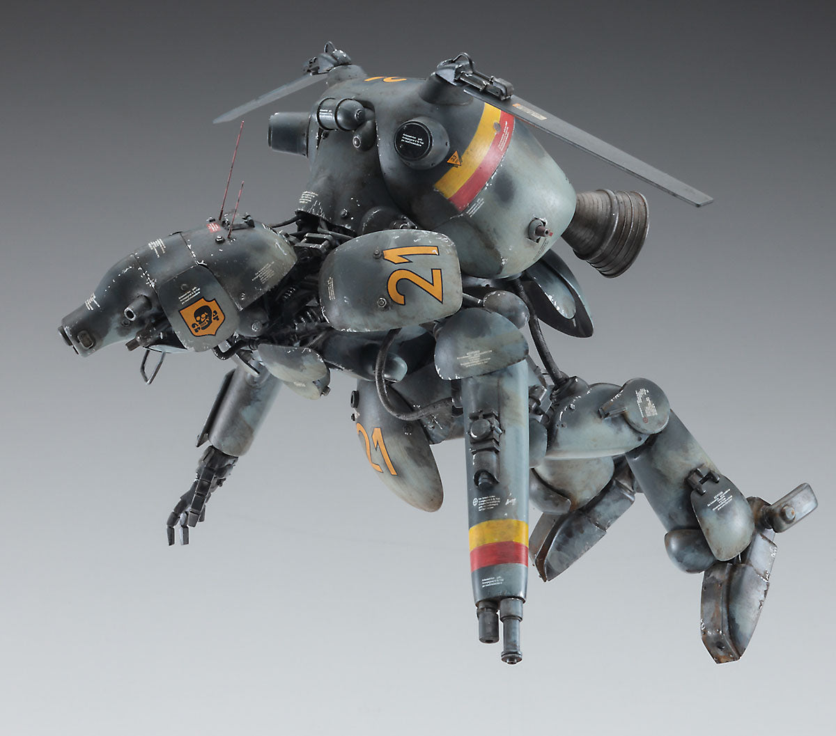 Hasegawa 1/20 Maschinen Krieger Ma.K. Schwarzer Hund W.H.J.131 Space Type Humanoid Unmanned Interceptor GroBer Hund - Trinity Hobby