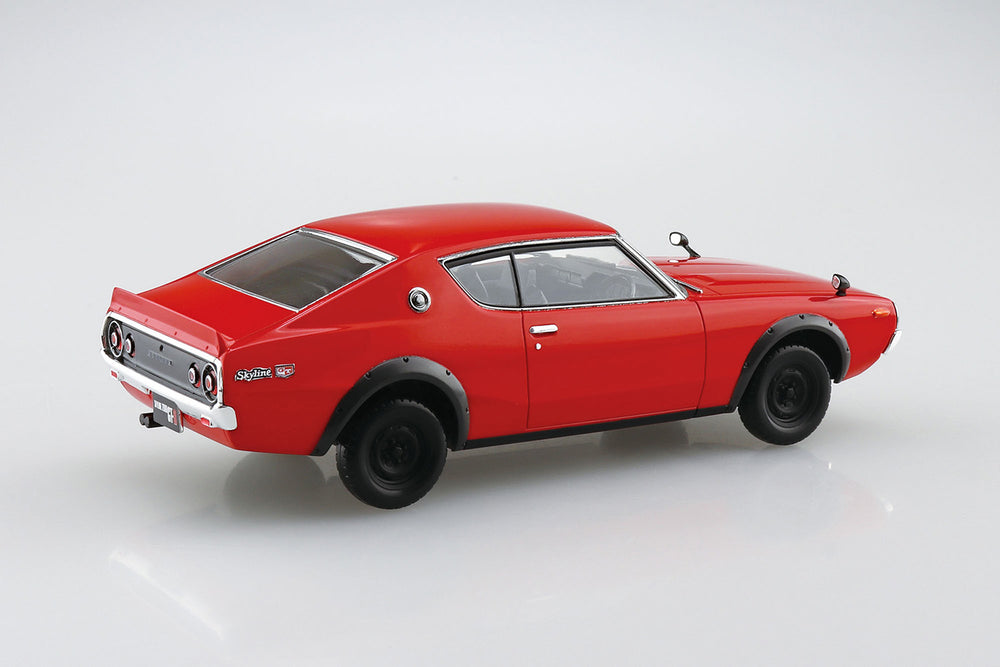 Aoshima 1/32 SNAP KIT #18-C Nissan C110 Skyline GT-R (Red)