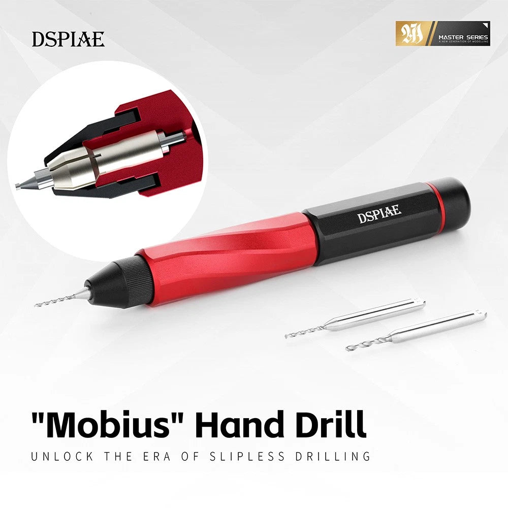 DSPIAE XDB-S01 Spin-Lock Drill Bit - Set 02 (Mobius & Orbit compatible) (1.5-2.0mm)