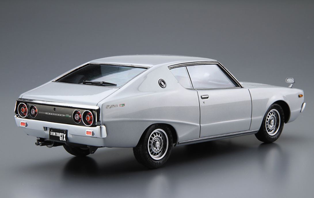 Aoshima 1/24 Nissan GC111 Skyline HT2000GTX-ES '76 - Trinity Hobby