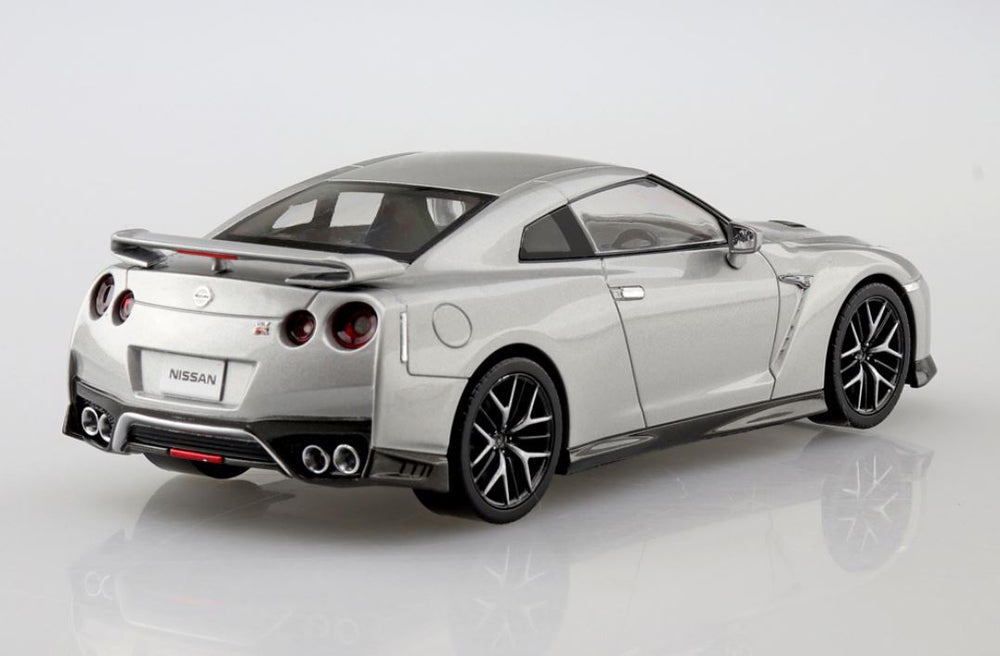 Aoshima 1/32 SNAP KIT #07-D Nissan GT-R (Ultimate Metal Silver)