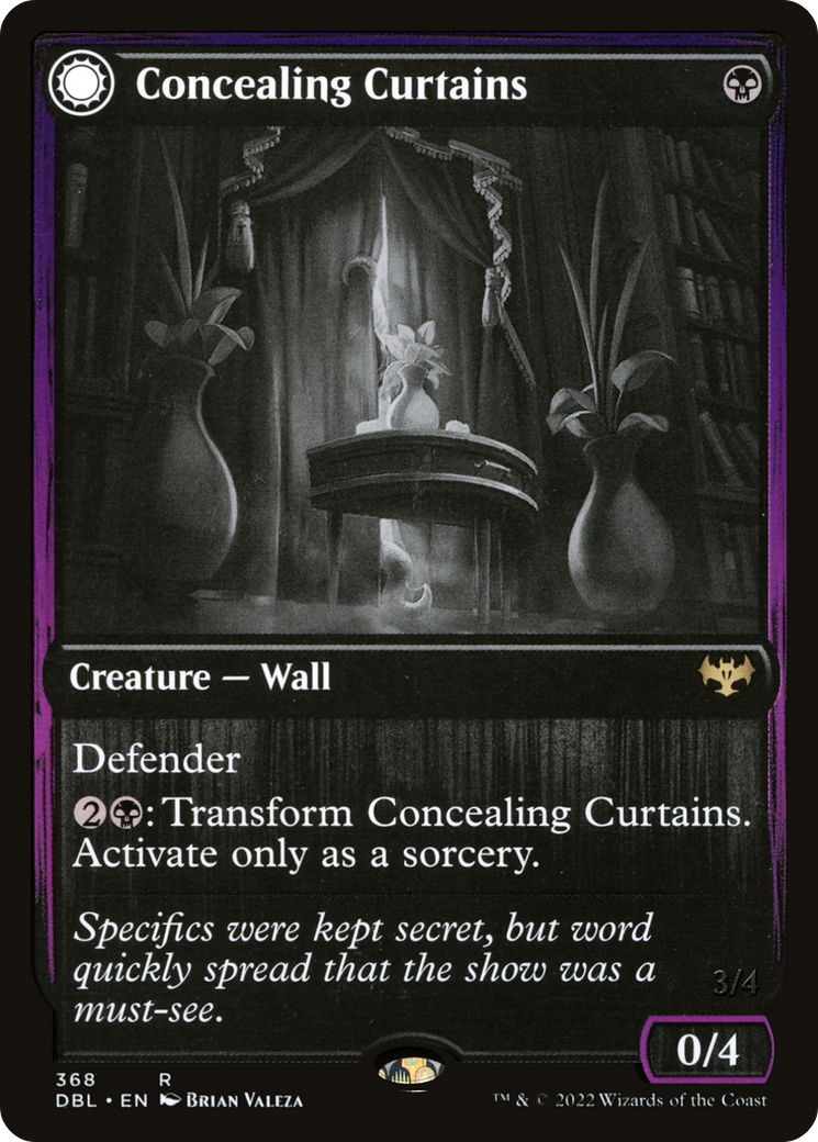 Concealing Curtains // Revealing Eye [Innistrad: Double Feature] - Trinity Hobby