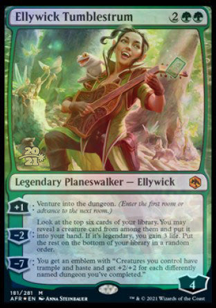 Ellywick Tumblestrum [Dungeons & Dragons: Adventures in the Forgotten Realms Prerelease Promos] - Trinity Hobby