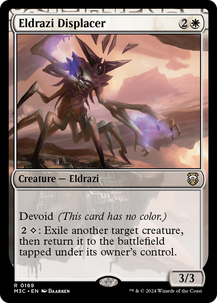 Eldrazi Displacer (Ripple Foil) [Modern Horizons 3 Commander] - Trinity Hobby