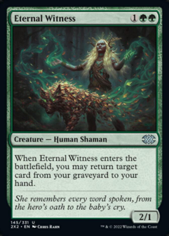 Eternal Witness [Double Masters 2022] - Trinity Hobby