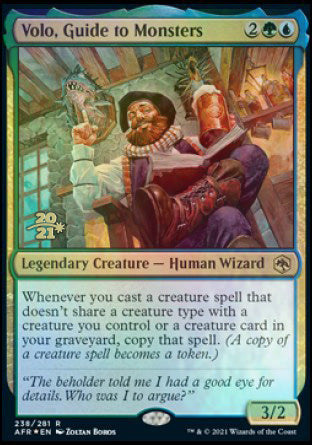Volo, Guide to Monsters [Dungeons & Dragons: Adventures in the Forgotten Realms Prerelease Promos] - Trinity Hobby