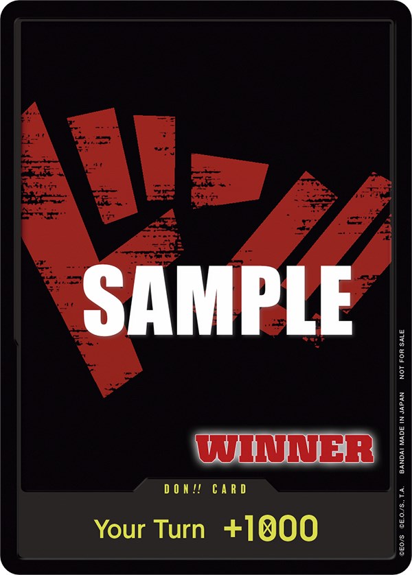 DON!! Card (Tournament Pack Vol. 2) [Winner] - [One Piece Promotion Cards] - Trinity Hobby
