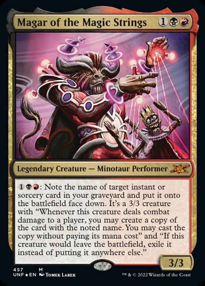 Magar of the Magic Strings (Galaxy Foil) [Unfinity] - Trinity Hobby
