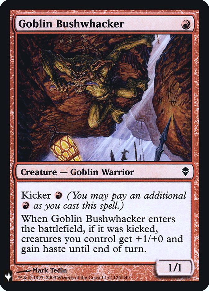 Goblin Bushwhacker [Mystery Booster] - Trinity Hobby