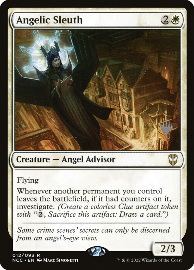 Angelic Sleuth (Promo Pack) [Streets of New Capenna Commander Promos] - Trinity Hobby