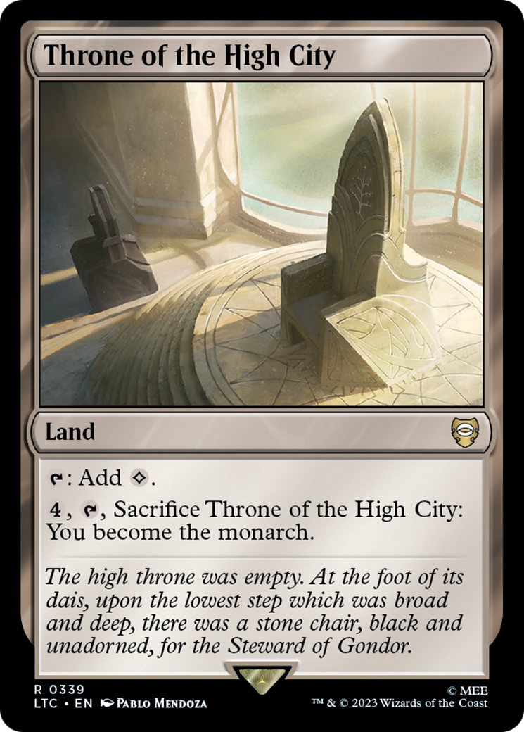 Throne of the High City [The Lord of the Rings: Tales of Middle-Earth Commander] - Trinity Hobby