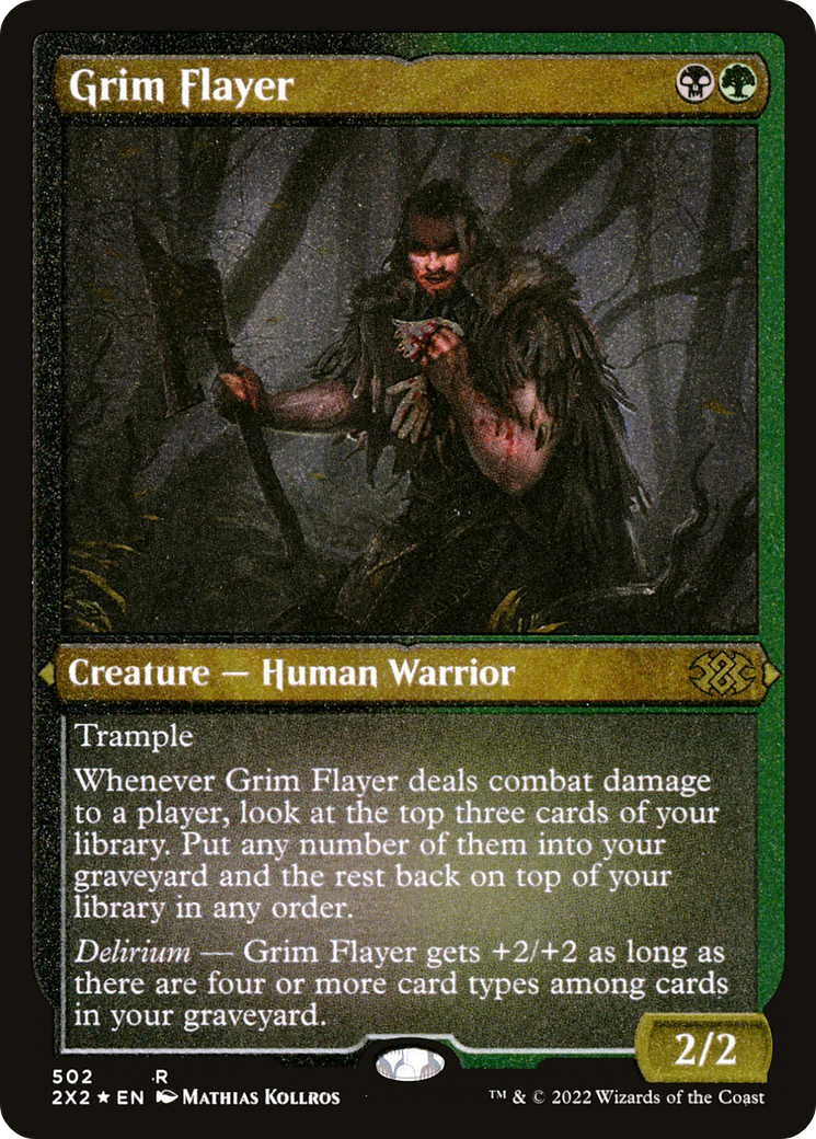 Grim Flayer  [Foil]  (2X2-502) - [Double Masters 2022] - Trinity Hobby