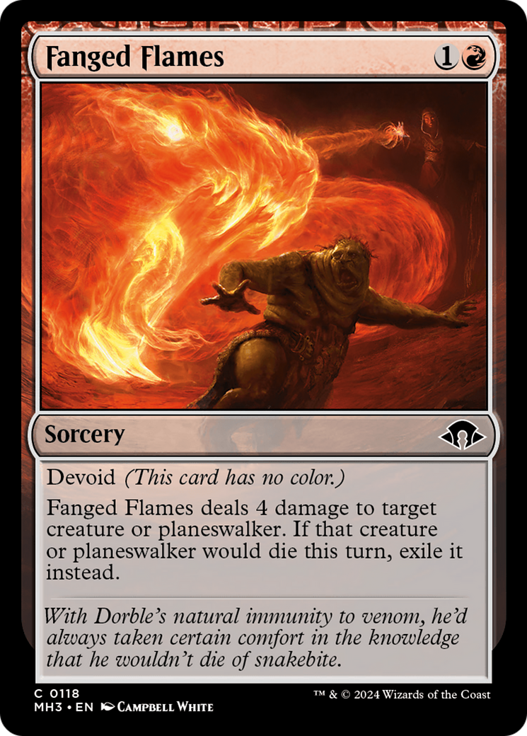Fanged Flames [Modern Horizons 3] - Trinity Hobby