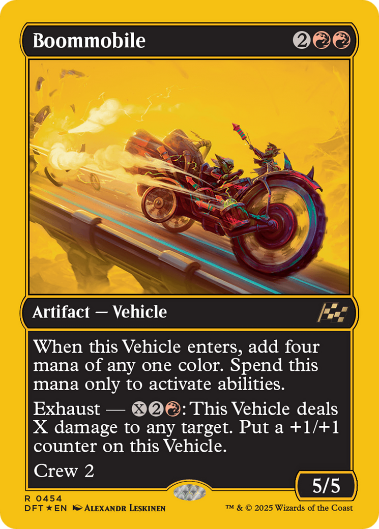 Boommobile (First-Place Foil) [Aetherdrift] - Trinity Hobby