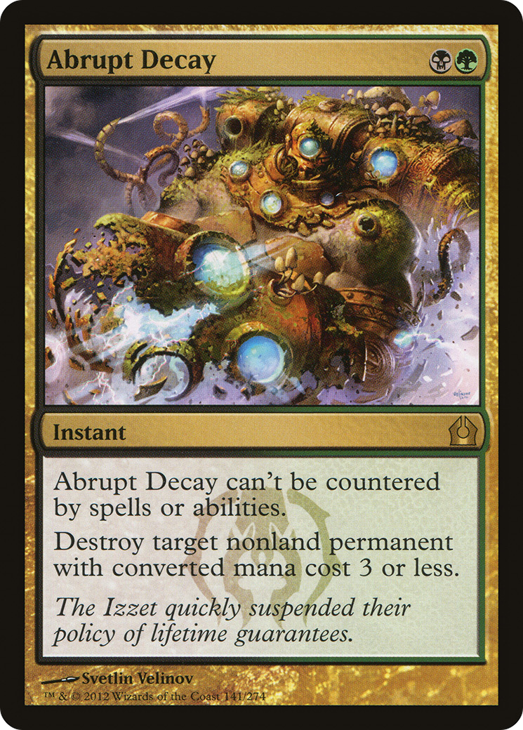 Abrupt Decay [Return to Ravnica] - Trinity Hobby
