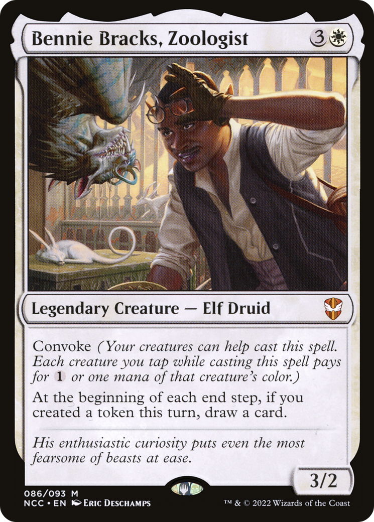 Bennie Bracks, Zoologist [Streets of New Capenna Commander] - Trinity Hobby