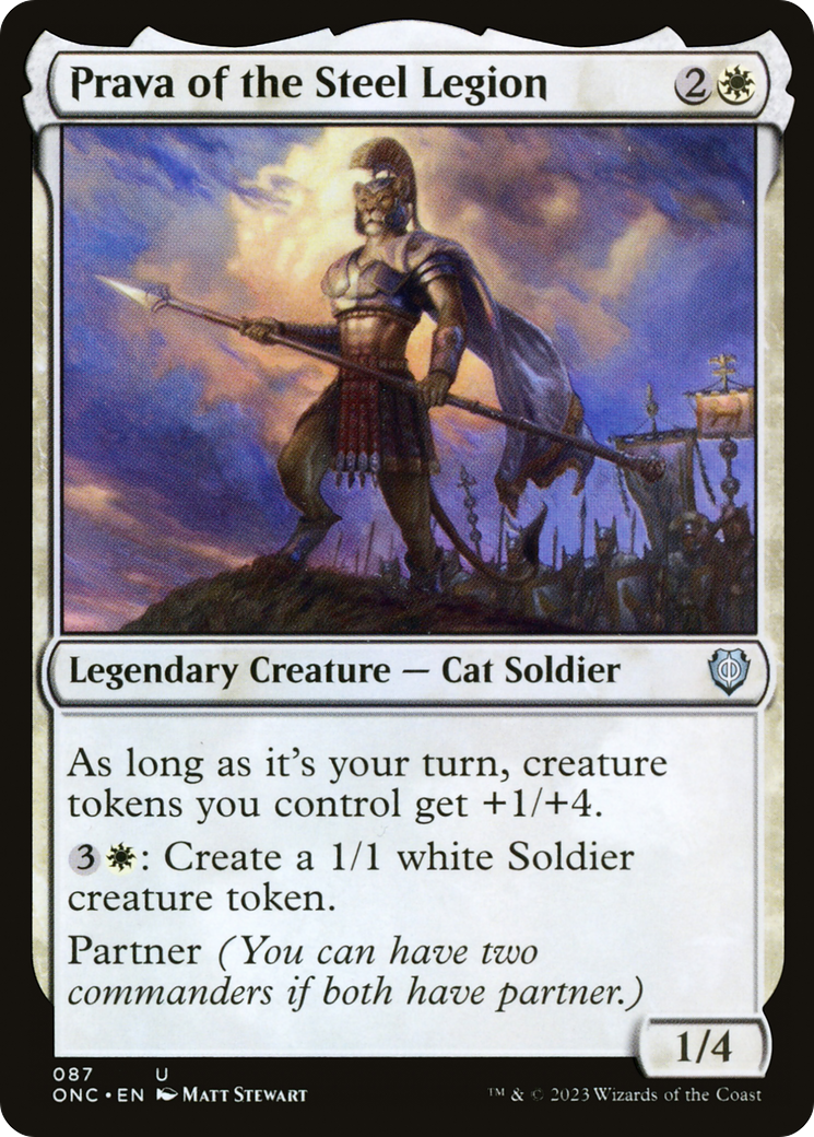 Prava of the Steel Legion [Phyrexia: All Will Be One Commander] - Trinity Hobby