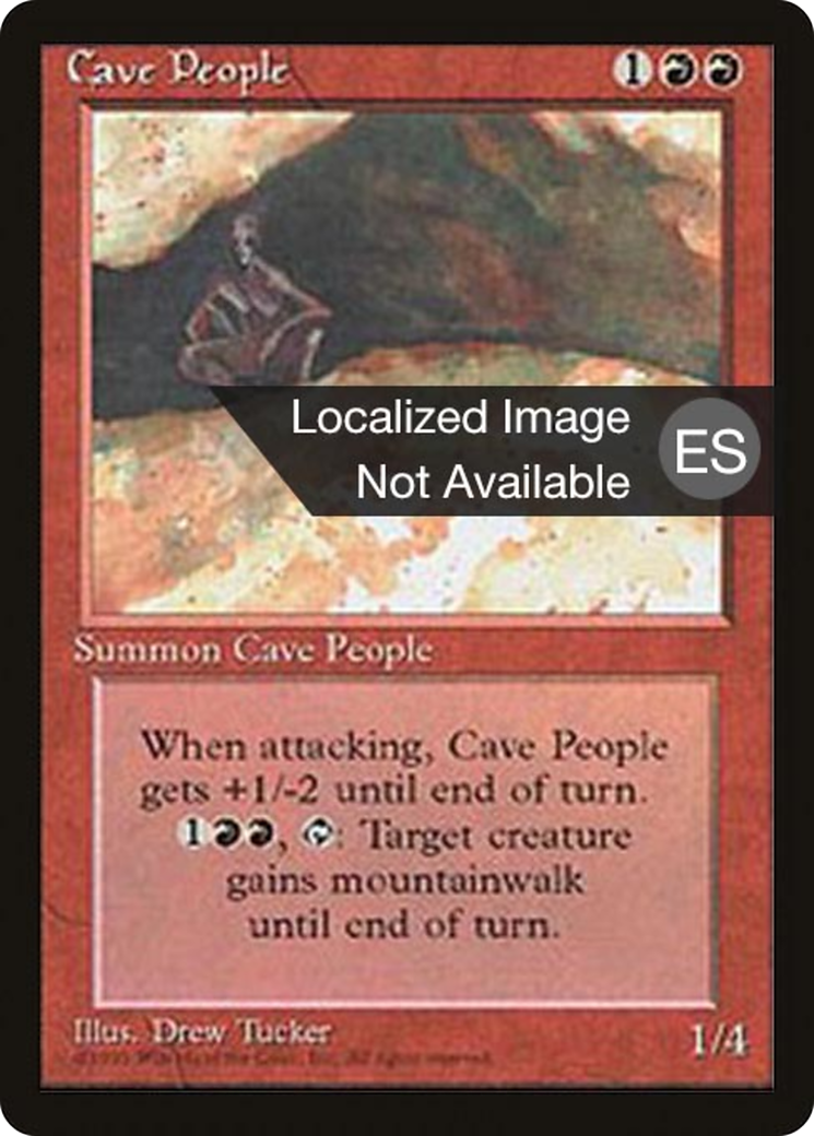 Cave People [Fourth Edition (Foreign Black Border)] - Trinity Hobby