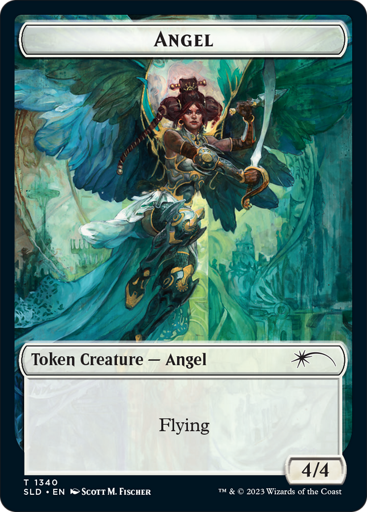 Angel // Spirit Double-Sided Token [Secret Lair Drop Series] - Trinity Hobby