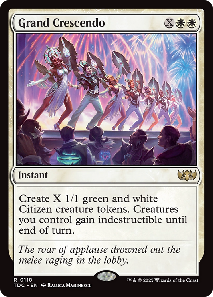 Grand Crescendo [Tarkir: Dragonstorm Commander] - Trinity Hobby
