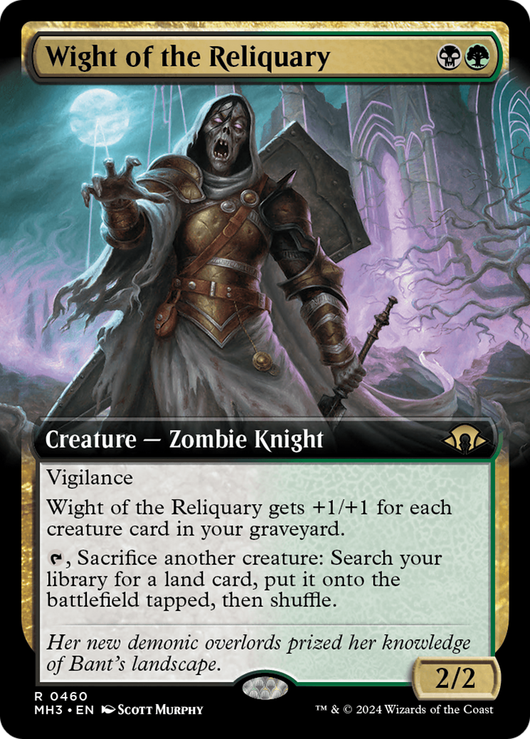Wight of the Reliquary (Extended Art) [Modern Horizons 3] - Trinity Hobby