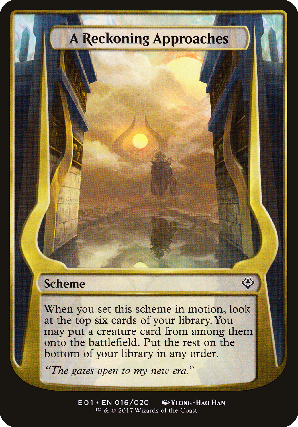 A Reckoning Approaches (Schemes) [Archenemy: Nicol Bolas Schemes] - Trinity Hobby