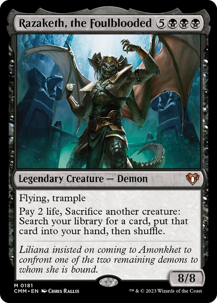 Razaketh, the Foulblooded [Commander Masters] - Trinity Hobby