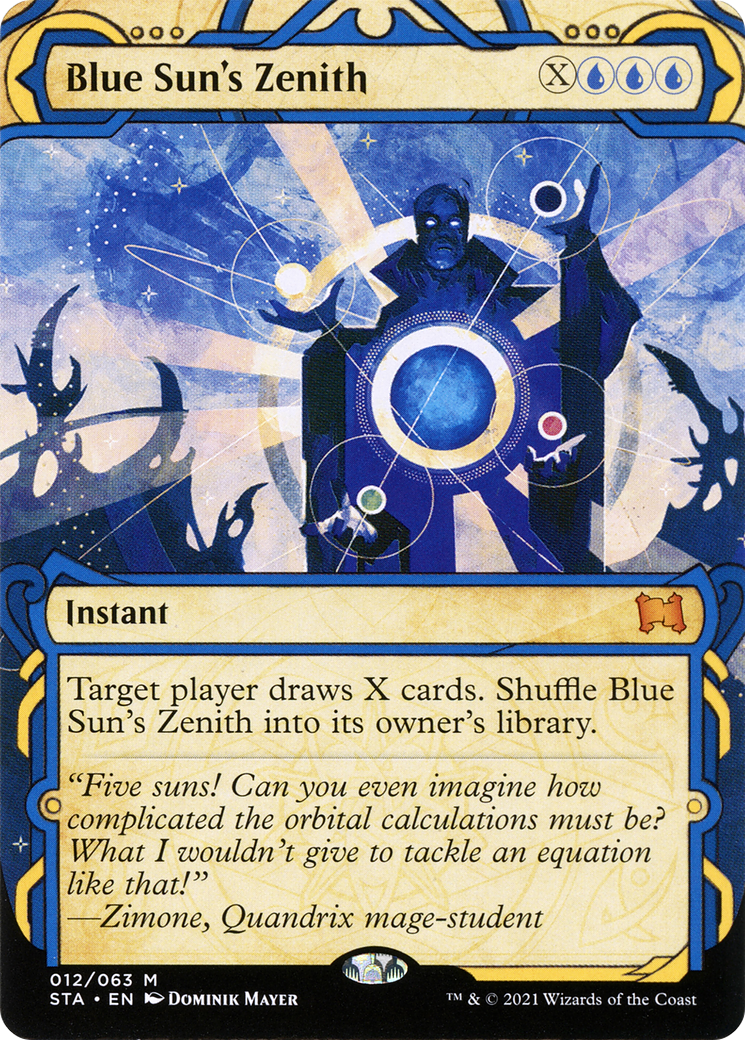 Blue Sun's Zenith [Strixhaven: School of Mages Mystical Archive] - Trinity Hobby