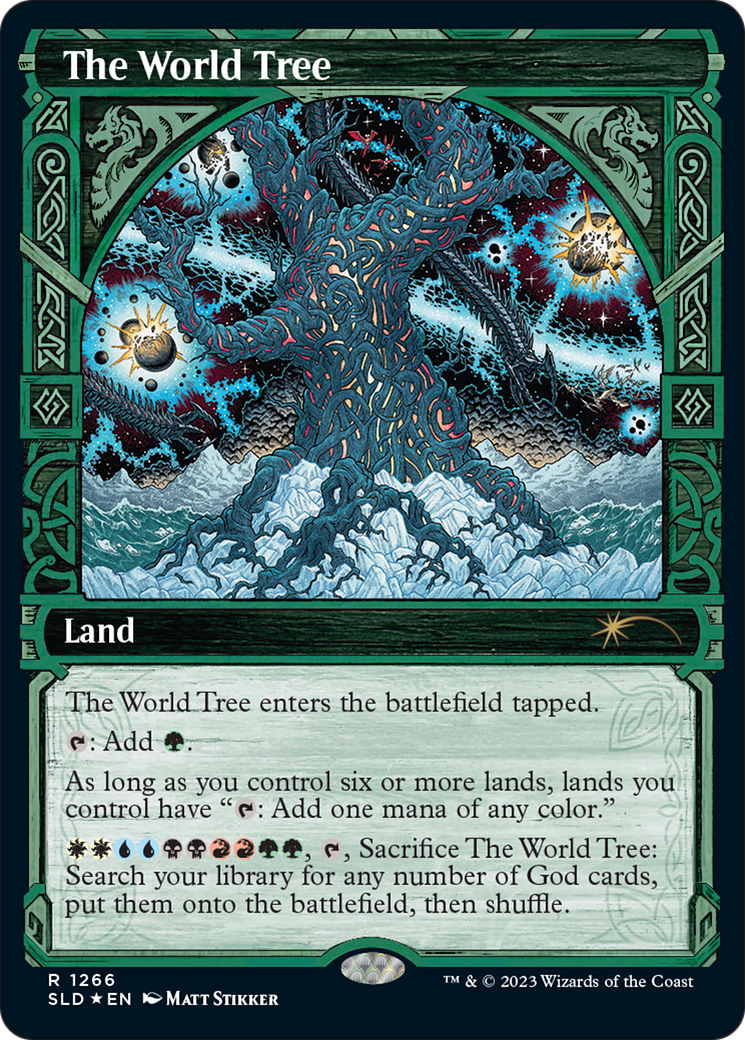 The World Tree (Halo Foil) [Secret Lair Drop Series] - Trinity Hobby