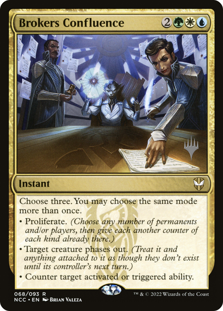 Brokers Confluence (Promo Pack) [Streets of New Capenna Commander Promos] - Trinity Hobby