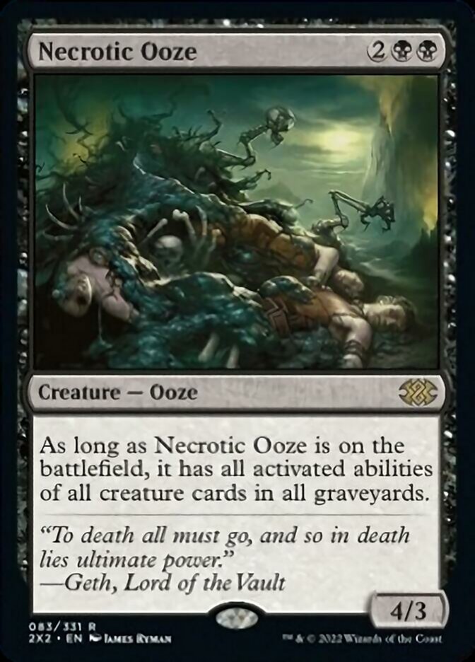 Necrotic Ooze [Double Masters 2022] - Trinity Hobby