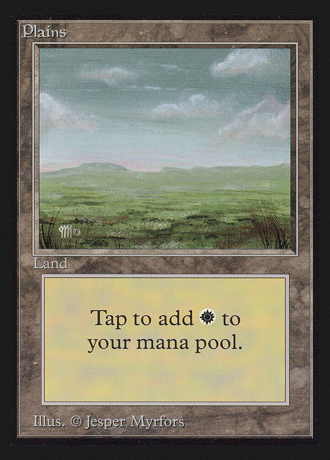 Plains (Signature on Left) [Collectors' Edition] - Trinity Hobby