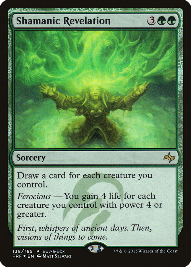 Shamanic Revelation (Buy-A-Box) [Fate Reforged Promos] - Trinity Hobby