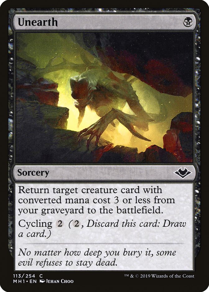Unearth [Modern Horizons] - Trinity Hobby