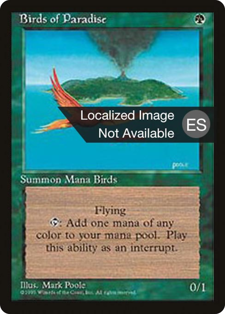 Birds of Paradise [Fourth Edition (Foreign Black Border)] - Trinity Hobby