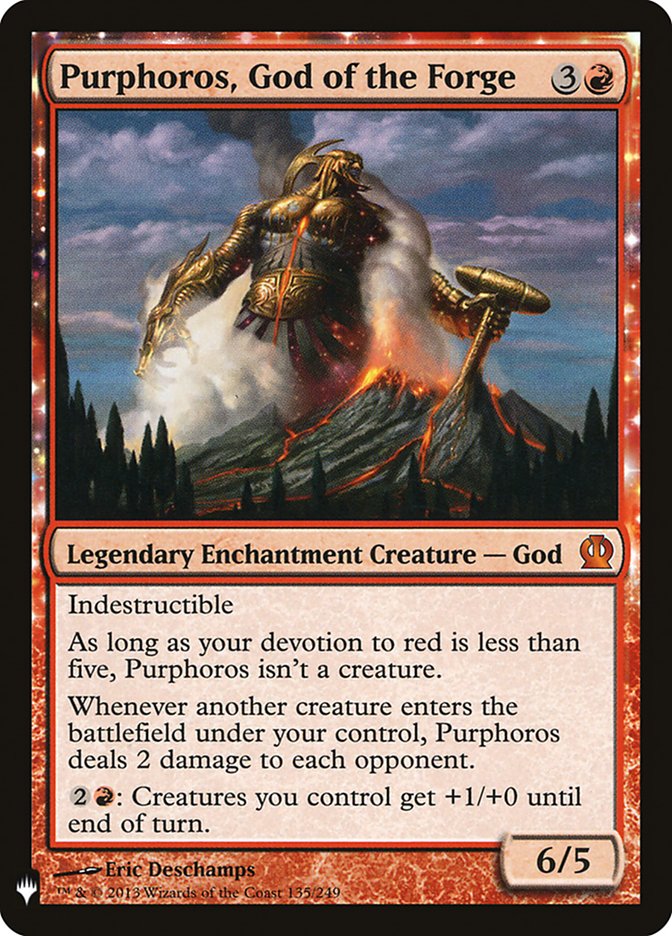 Purphoros, God of the Forge [Mystery Booster] - Trinity Hobby
