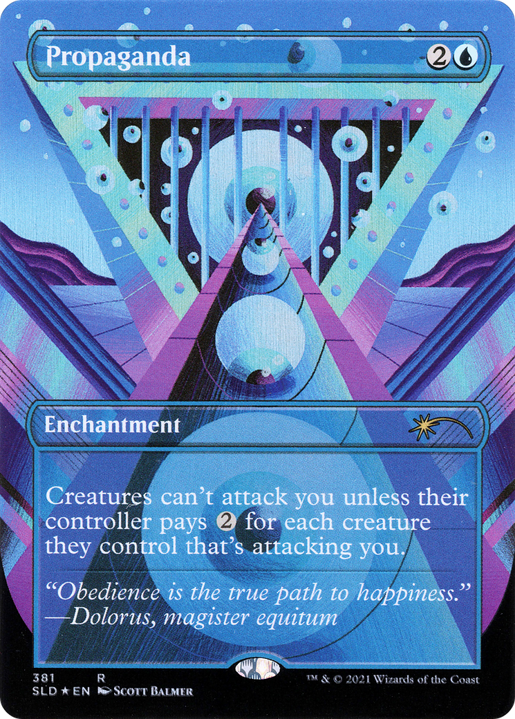 Propaganda // Propaganda (Borderless) [Secret Lair Drop Series] - Trinity Hobby