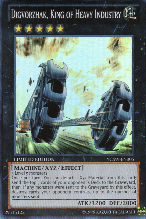 Digvorzhak, King of Heavy Industry [YCSW-EN005] Super Rare - Trinity Hobby