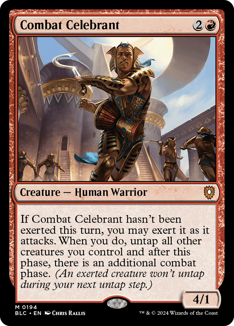 Combat Celebrant [Bloomburrow Commander] - Trinity Hobby