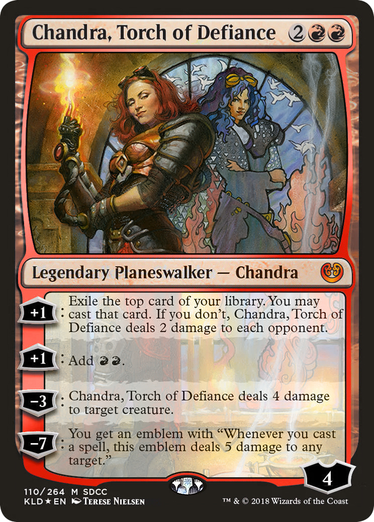 Chandra, Torch of Defiance [San Diego Comic-Con 2018] - Trinity Hobby