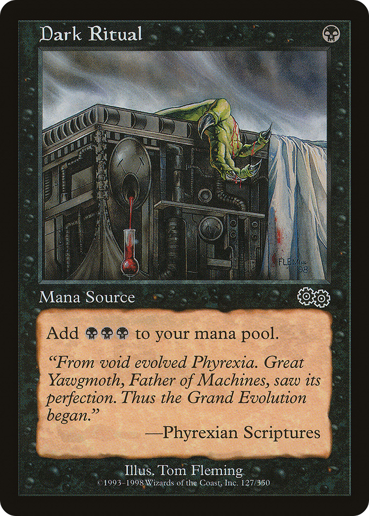 Dark Ritual [Urza's Saga] - Trinity Hobby