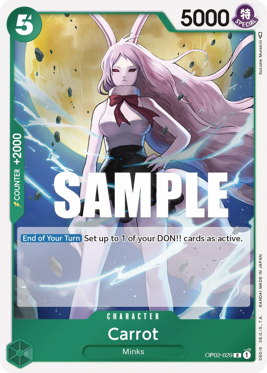 Carrot (OP02-029) - [Paramount War] Foil - Trinity Hobby