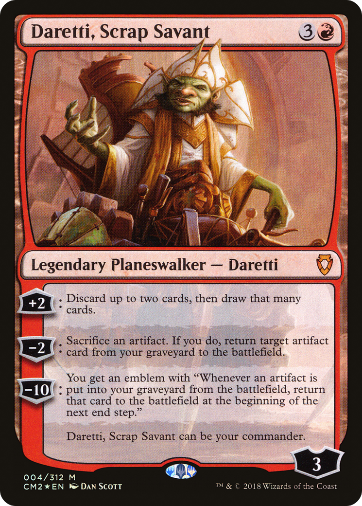 Daretti, Scrap Savant [Commander Anthology Volume II] - Trinity Hobby